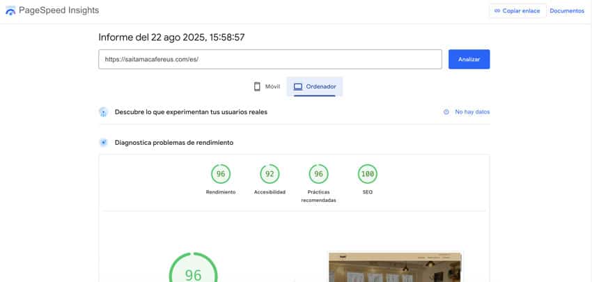 Ver si tu web es lenta por culpa de las imágenes