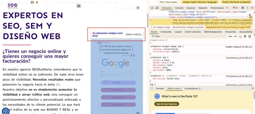 Saber medidas de una imagen antes de subirlas a la web
