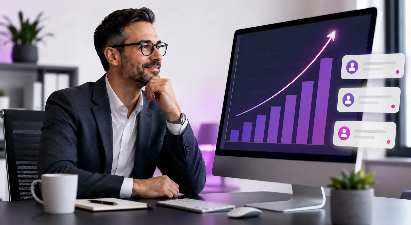 Mejora de leads tras optimizar contenidos antiguos con estrategia SEO
