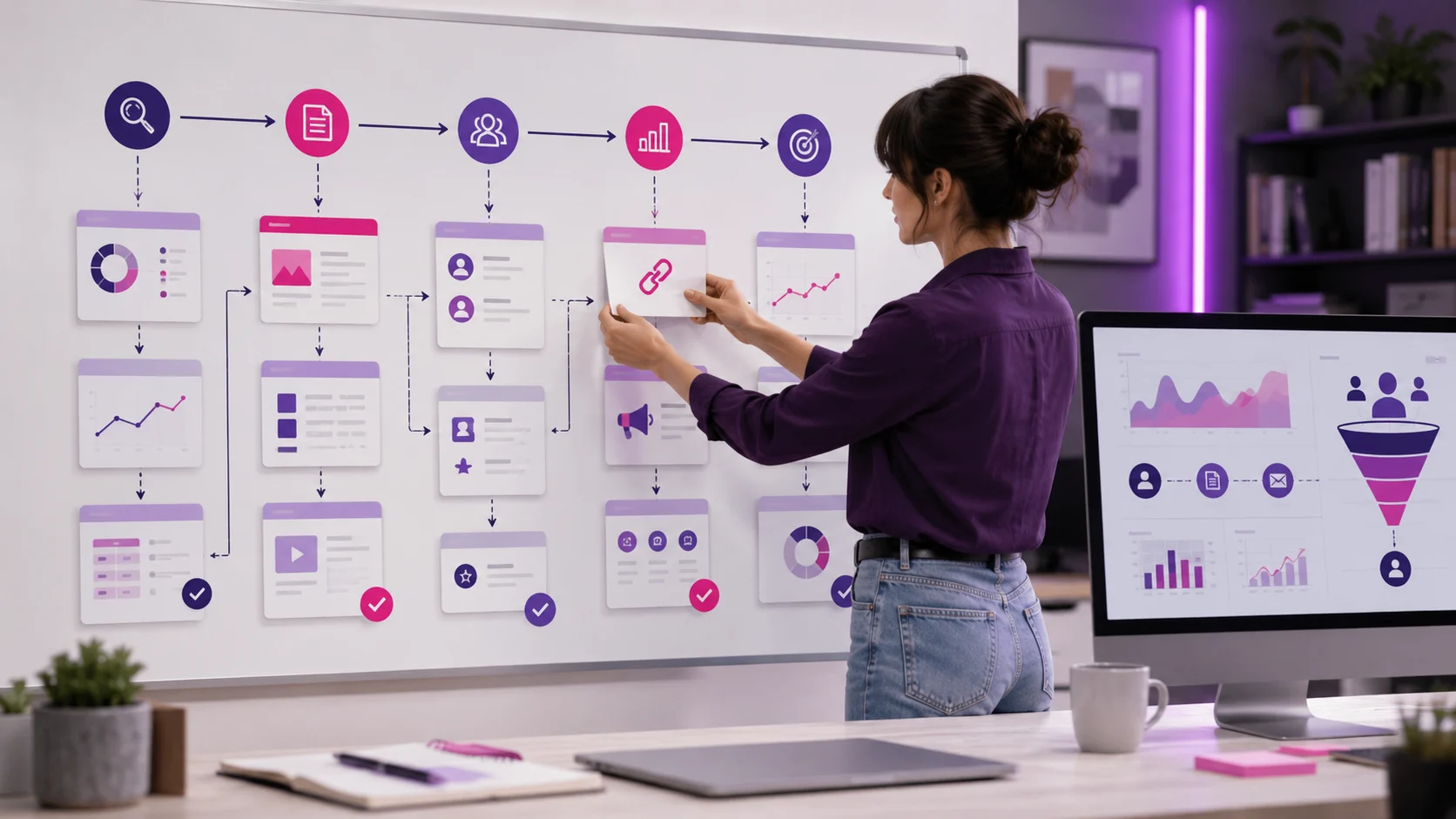 Plan de linkbuilding seguro conectado con auditoría SEO, contenidos y medición de resultados